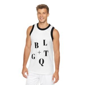 LGBTQ+ Unisex Basketball Jersey (AOP)