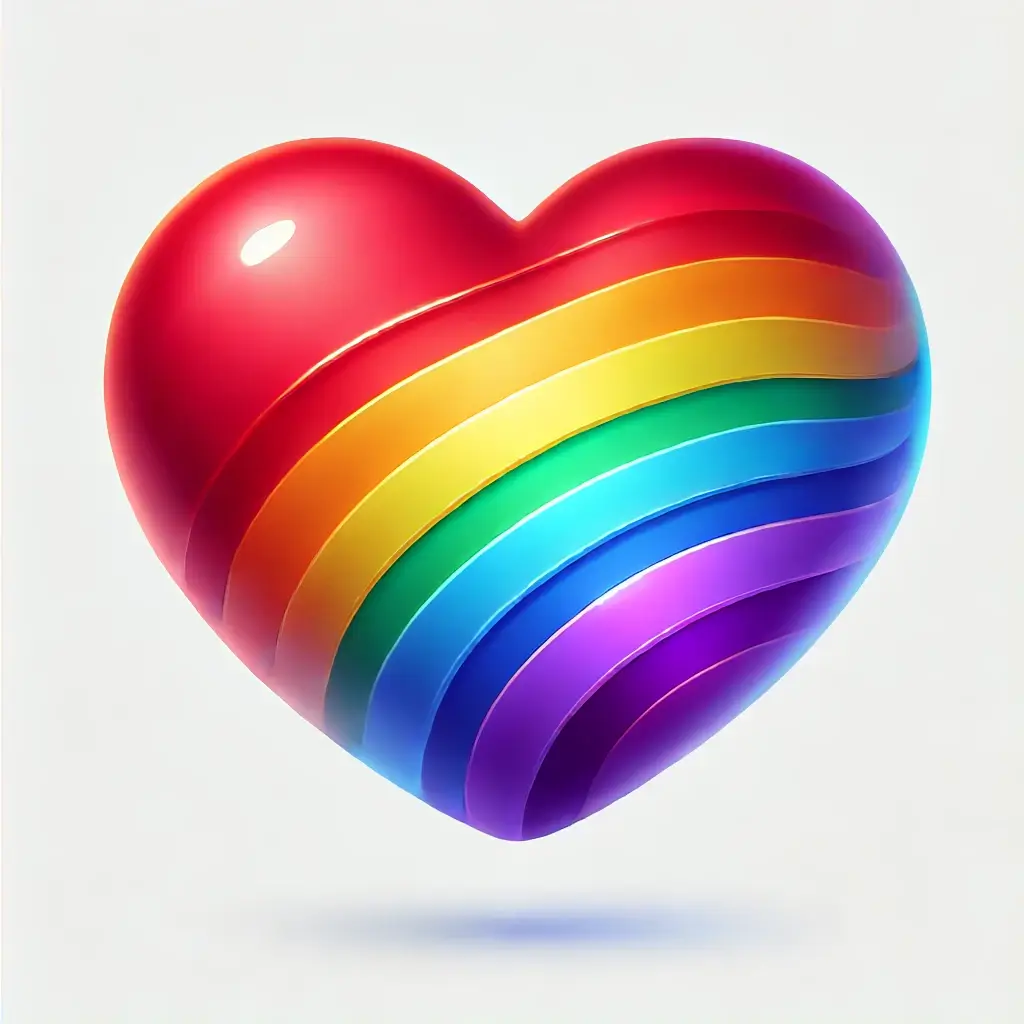 Rainbow Heart