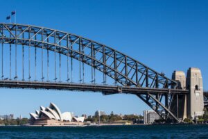 Sydney Harbour Bridge On A Clear Day